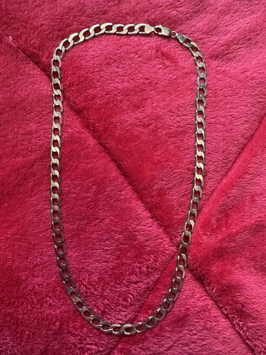9ct gold heavy curb - heavy,