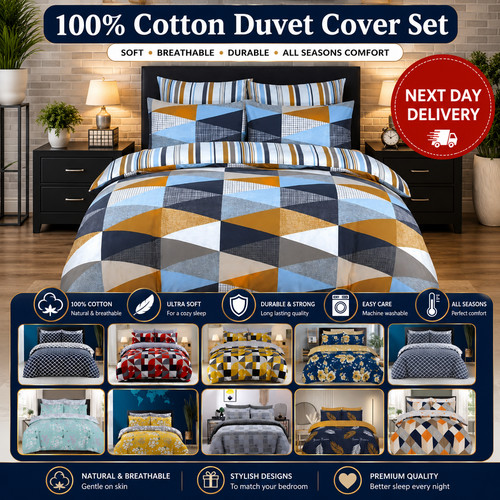 Luxury 100 cotton reversible - luxury,