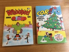 WHOOPEE! ANNUAL 1978 + COR! COMIC ANNUAL 1978 - Good Condition -  Unclipped