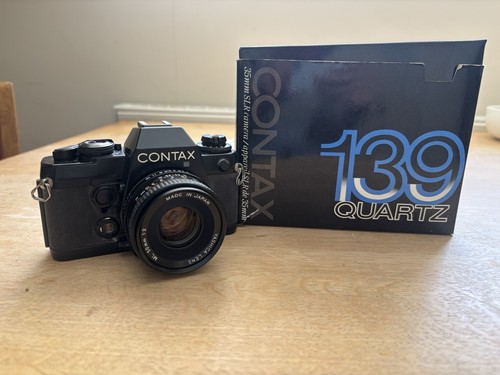 Contax 139 quartz boxed film - contax,