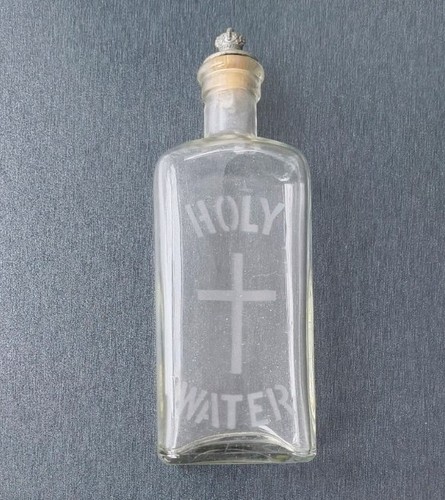 Vintage glass holy - vintage,