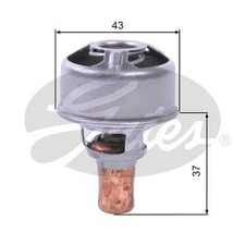Gates Thermostat for Renault 21 Turbo Quadra 2.0 August 1989 to August 1993
