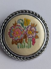 Vintage Embroidered Floral