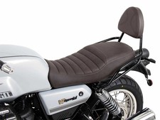 Sissybar without rack black/brown for Moto Guzzi V7