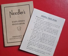 1938 Vintage NEEDLER'S