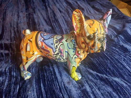 Ceramic porcelain boxer dog - boxer,