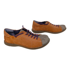 Jungla Lace Up Shoes Orange