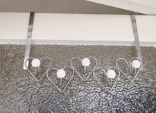 Heart-shaped over-the-door