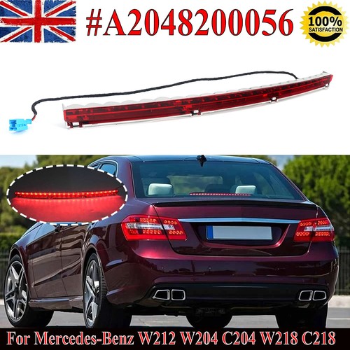 Red lens third brake light - third,
