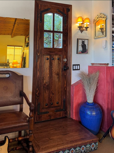 Rustic reclaimed lumber - , square