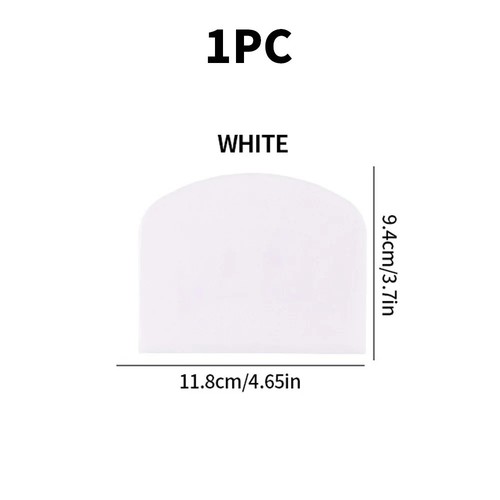 Dough scraper plastic - plastic, pastry