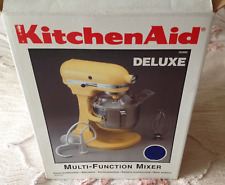 KitchenAid Deluxe Colbalt Blue 5KSM5BBU Mixer . New Open Box. Collection only.