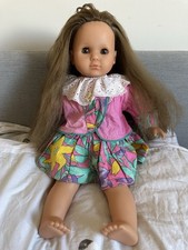 1986 Zapf Creations Toddler Vintage Doll Dolli Talk Interactive