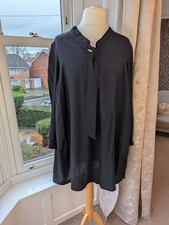 Biba UK Size 16 Black jacquard