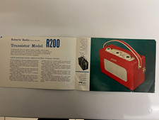 ROBERTS RADIO R200 ADVERTISING