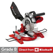 Einhell Crosscut Mitre Saw 210mm TC-MS 2112 1600W Work Table Refurb GRADE B