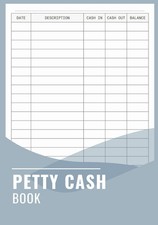 Petty Cash Log Book A5
