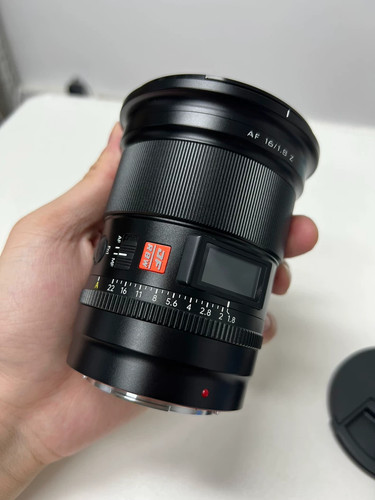 Viltrox 16mm wide angle - f1.8,
