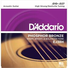 D'Addario EJ38H Phosphor Bronze 10-27 High-Strung Acoustic Guitar Strings