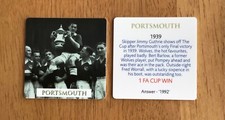 PORTSMOUTH - TEXACO F A CUP