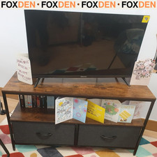 Industrial TV Stand with