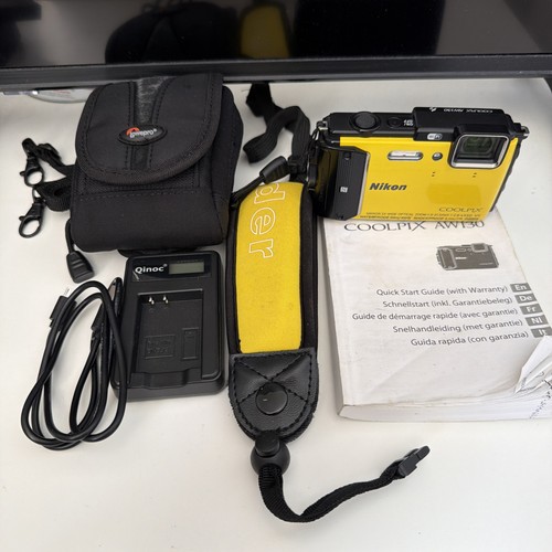 Nikon coolpix aw130 yellow - nikon,