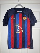 Drake OVO x Nike Barcelona Home Shirt 2022/23 Size Small DM1840-452