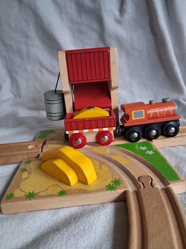 Bigjigs rail wooden sand tower - sand,