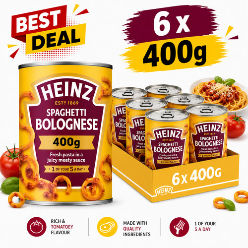 Heinz spaghetti bolognese pack - heinz,