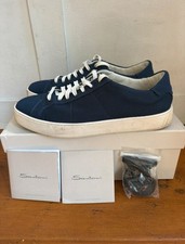 Santoni Men’s Canvas Boating