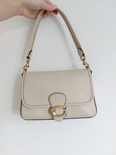 Coach Soft Tabby Ivory Leather