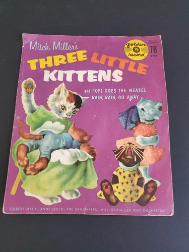 Three little kittens rpm - little, 45