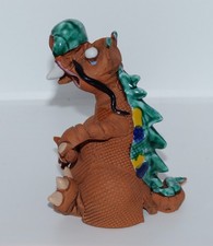 SUPERB COMICAL CERAMIC DRAGON