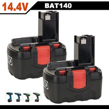 2x for BOSCH 14.4V Battery