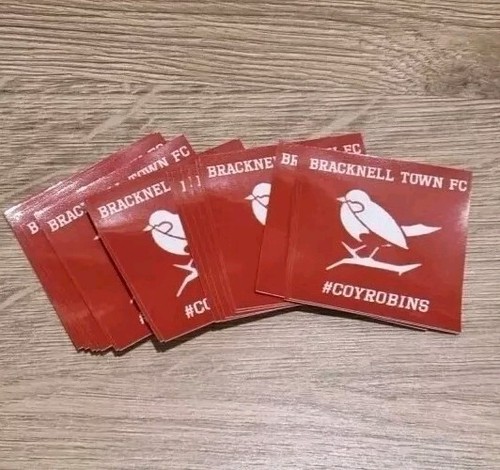 Bracknell town stickers - 25,