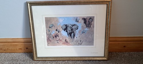 David shepherd prints mounted - david,