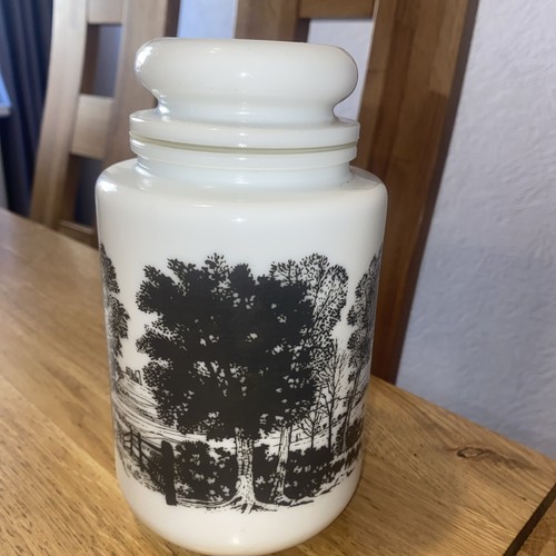 Vintage mcm milk - mcm, glass