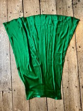 ZARA FLOWING SATIN SKIRT MIDI