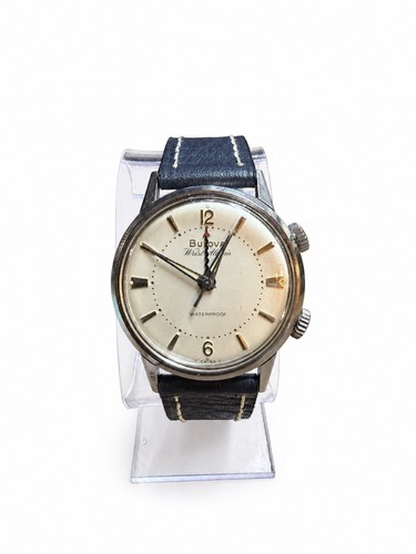 Serviced 1968 bulova wrist - serviced,