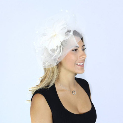 Women flower feather - women's,