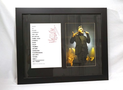 Genuine morrissey signed - morrissey,
