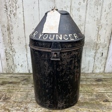 Antique Vintage Toleware Tin