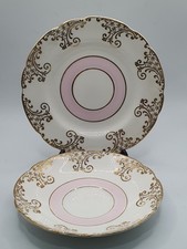 Vintage 1950's -1960's Regency Bone China (British Anchor Pottery Saucer Plate