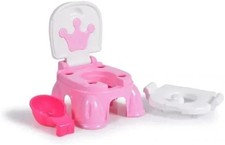 My Girl 3in1 Training Toilet Children With Music, Potty for Kids Stool in Pink