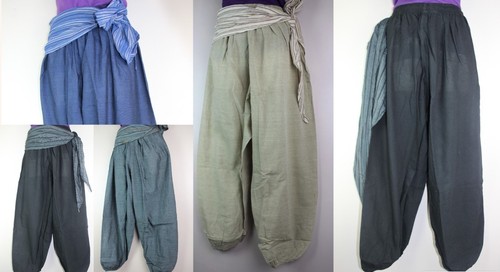 Vintage unisex trousers hippie - trousers,