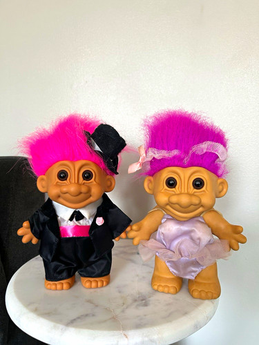 Vintage russ troll dolls - russ,