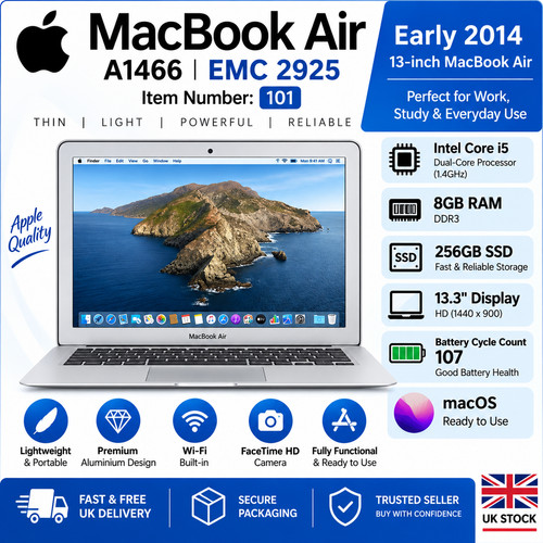 Apple macbook air a1466 - macbook, 13"