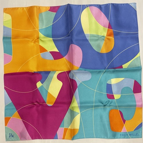 Frey wille silk scarf - silk, with
