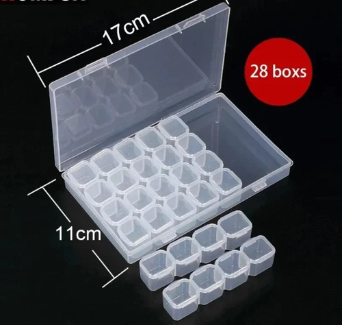 Diamond painting storage boxes - diamond,