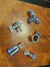 Deck hinges, top caps and